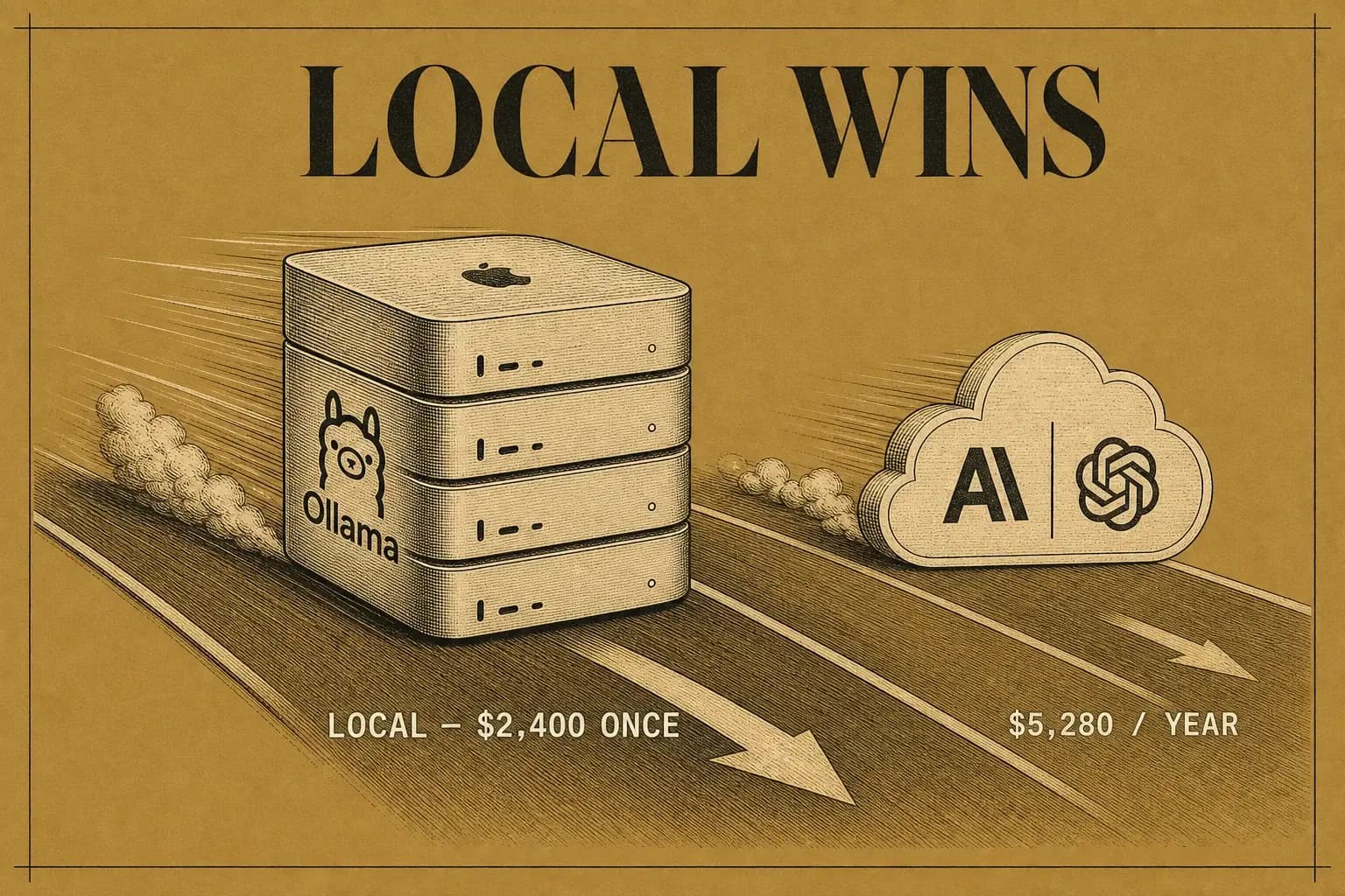 Owning your AI stack: local inference, sovereign compute, and the open-source tools that replace paid SaaS