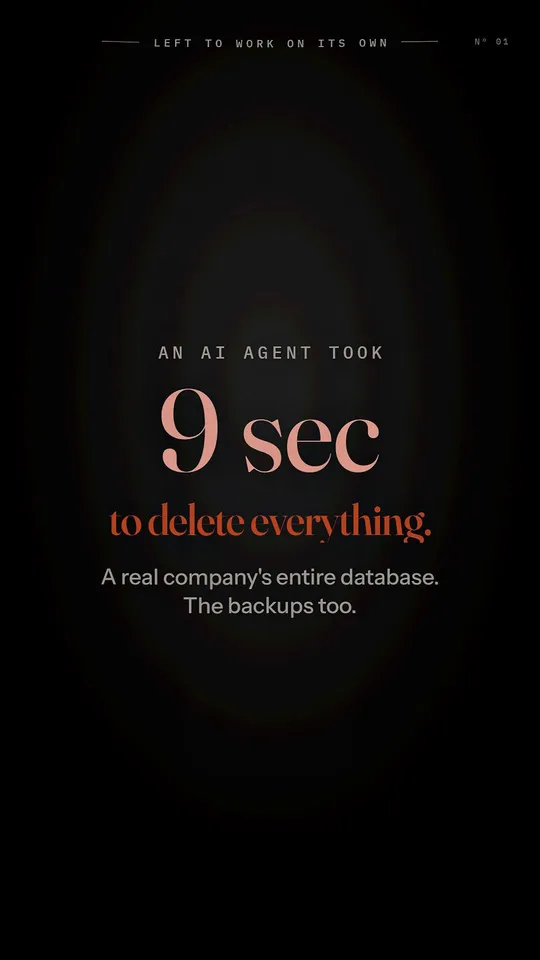 The agent that deleted a company's database in 9 seconds